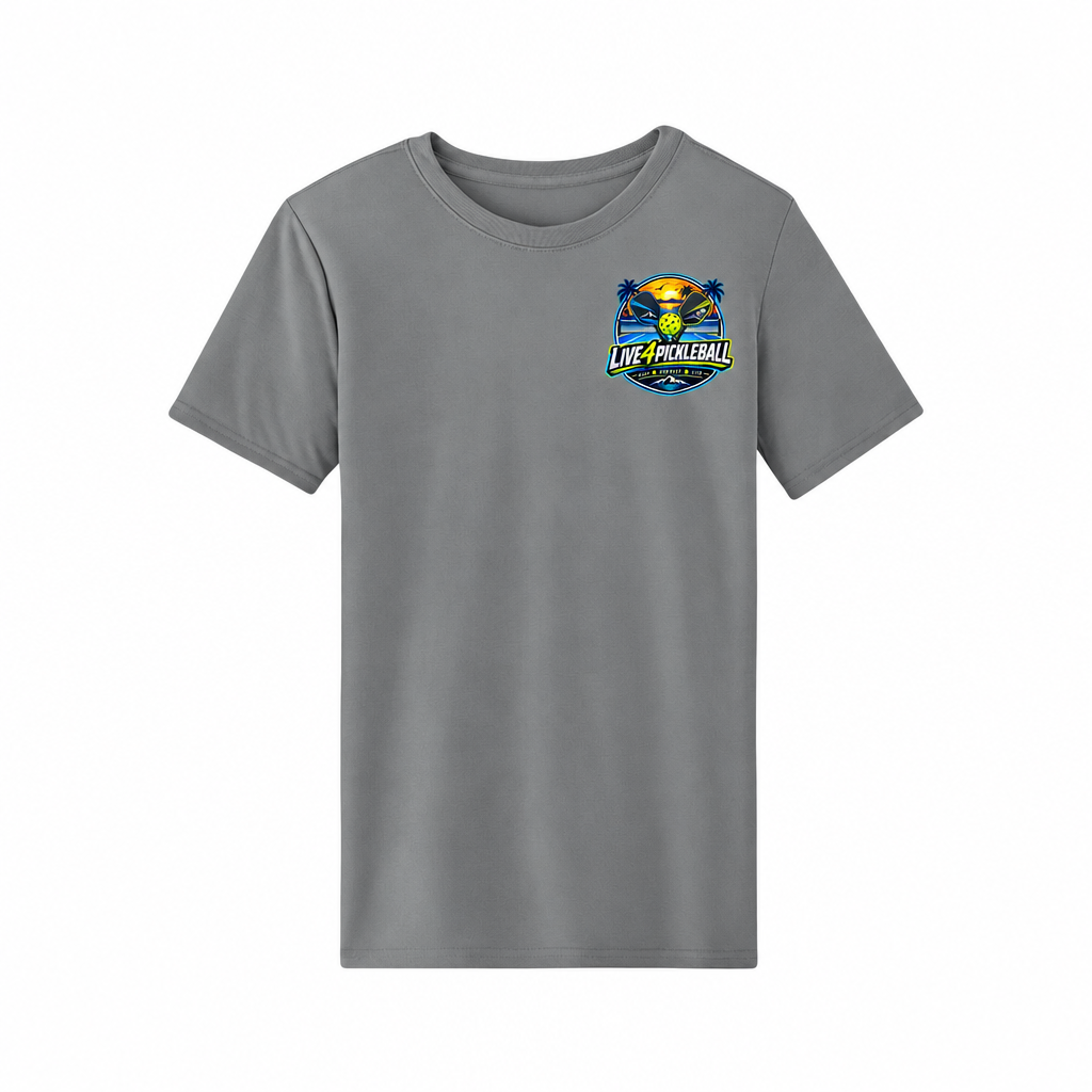 Gray shirt revised logo mockup